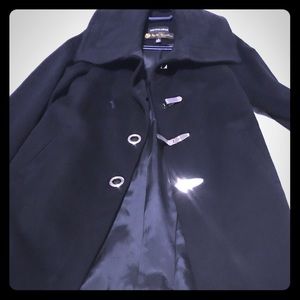 Saks fifth Avenue soft wool pea coat